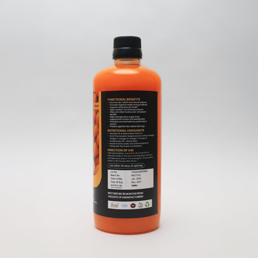 Pure Sea Buckthorn Juice